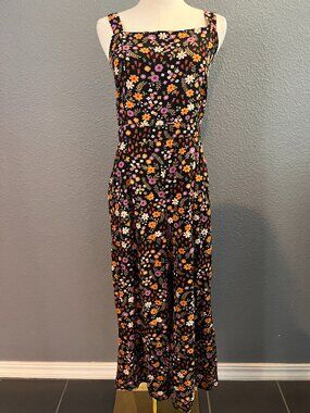 MODCLOTH X Princess Highway FLORAL PRINT JUMPSUIT ROMPER - EUC - SIZE 12